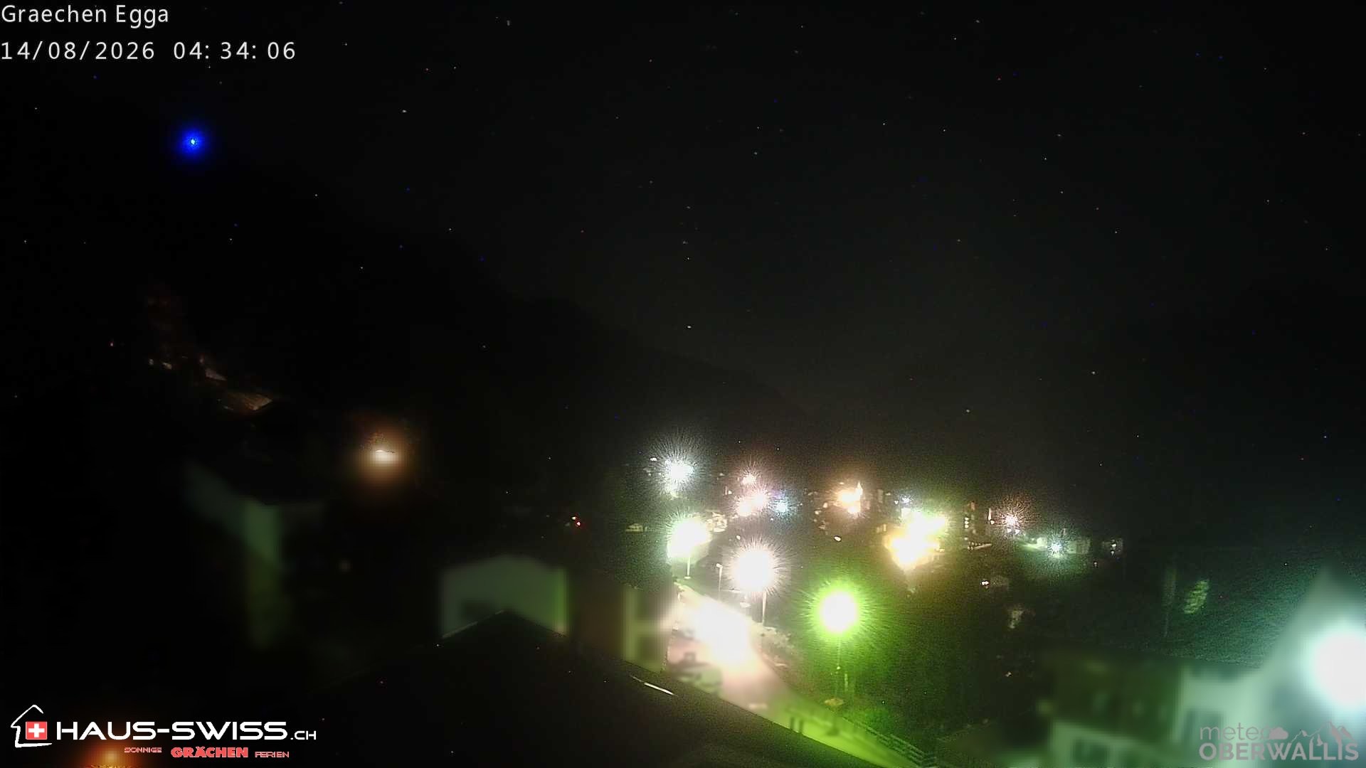Archiv Foto Webcam Egga - Blick nach Grächen
