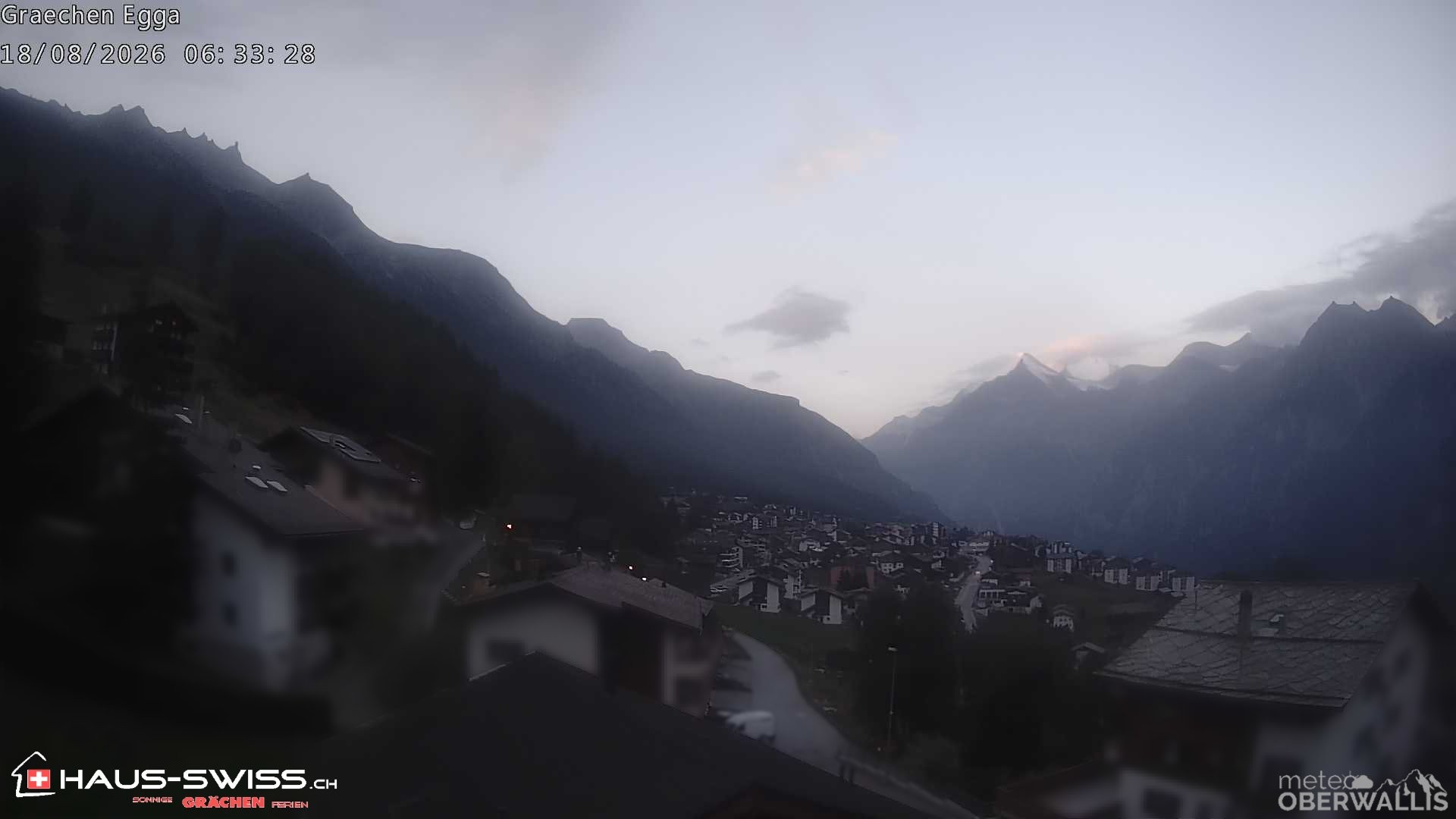 Archived image Webcam Egga - Grächen