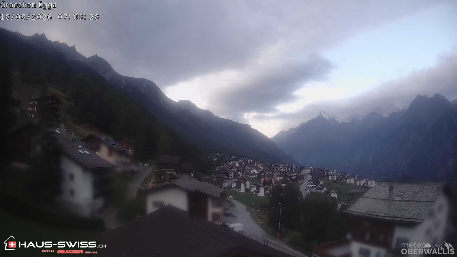 Archived image Webcam Egga - Grächen