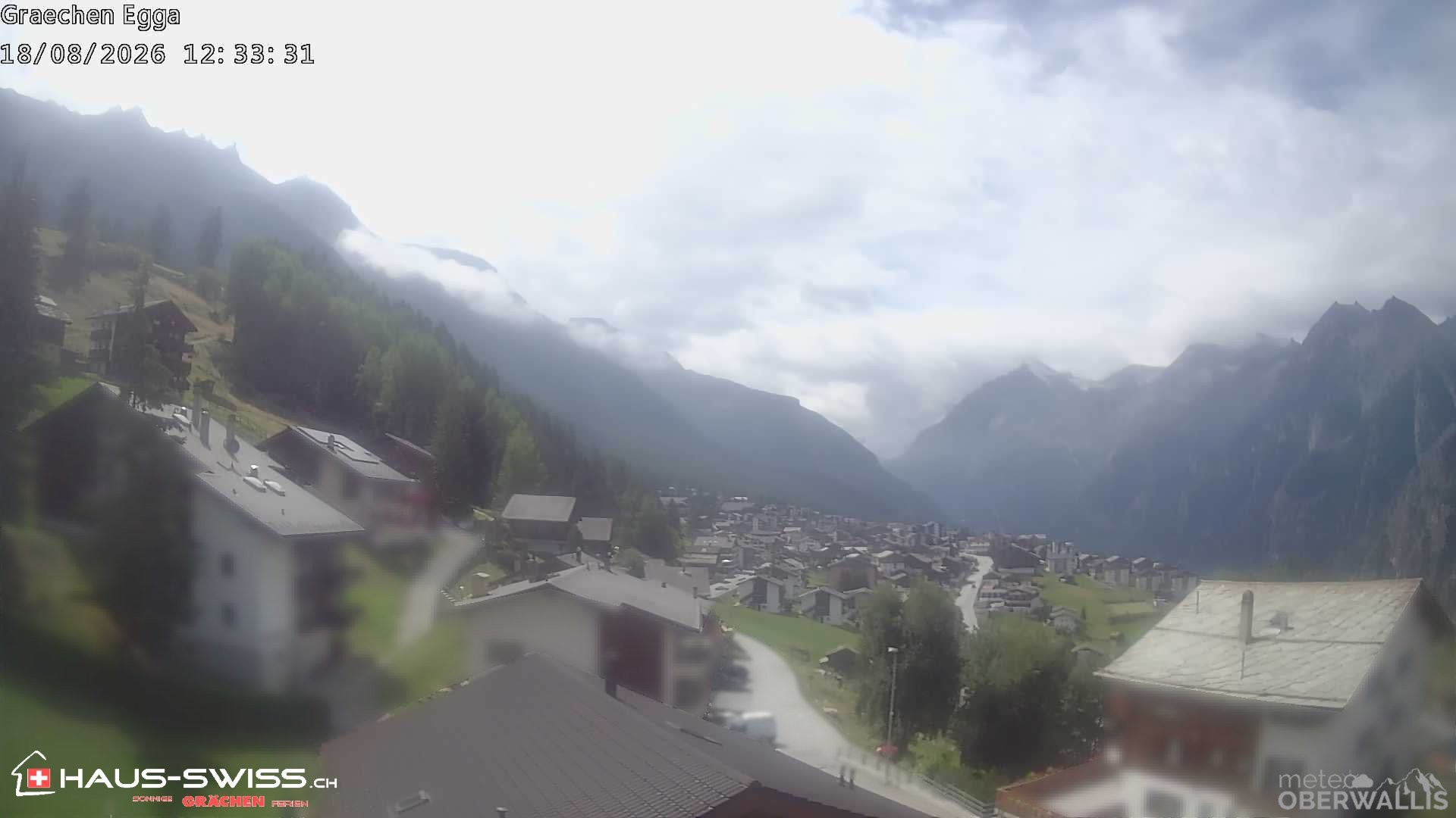 Archived image Webcam Egga - Grächen