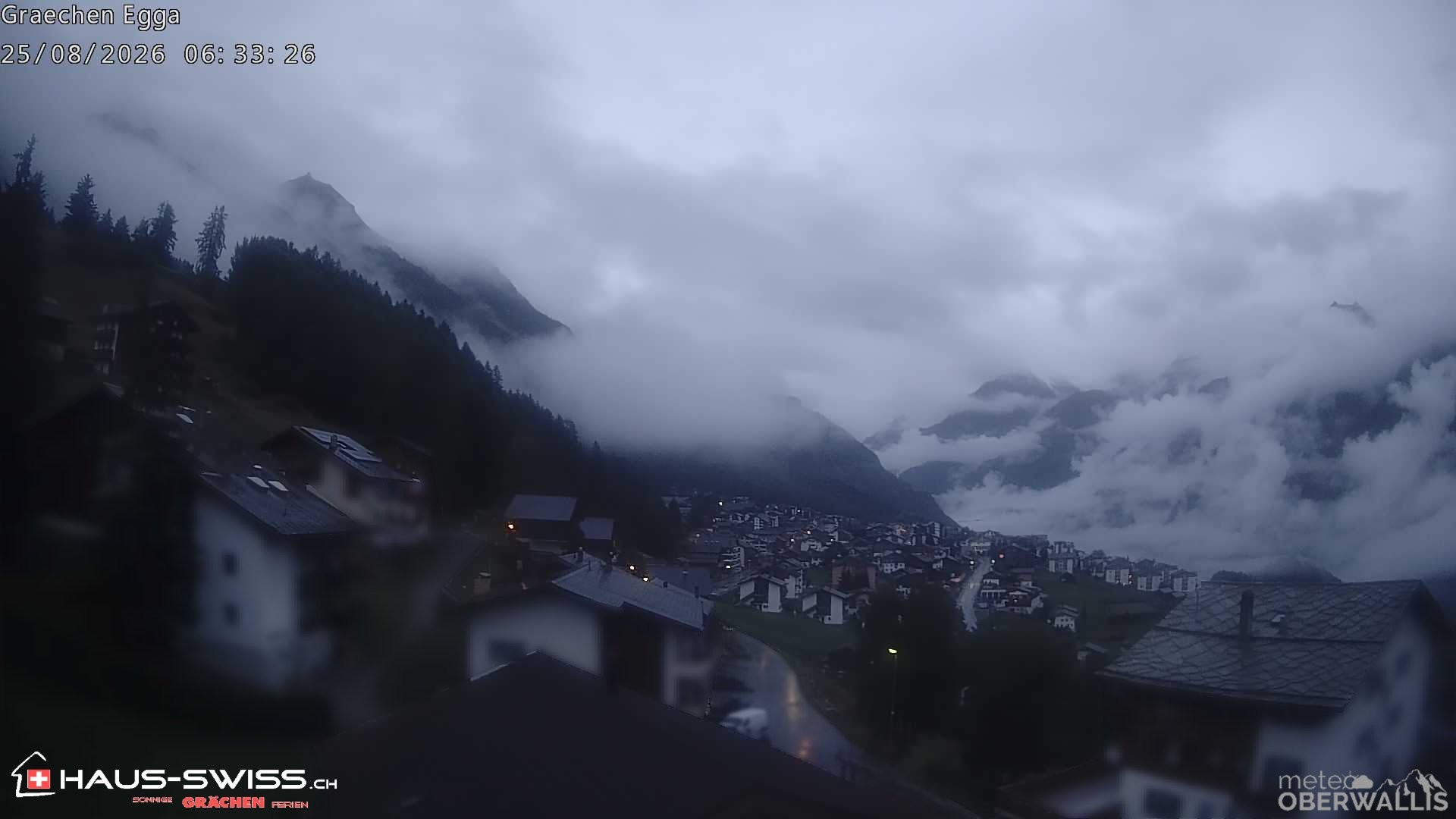 Archived image Webcam Egga - Grächen