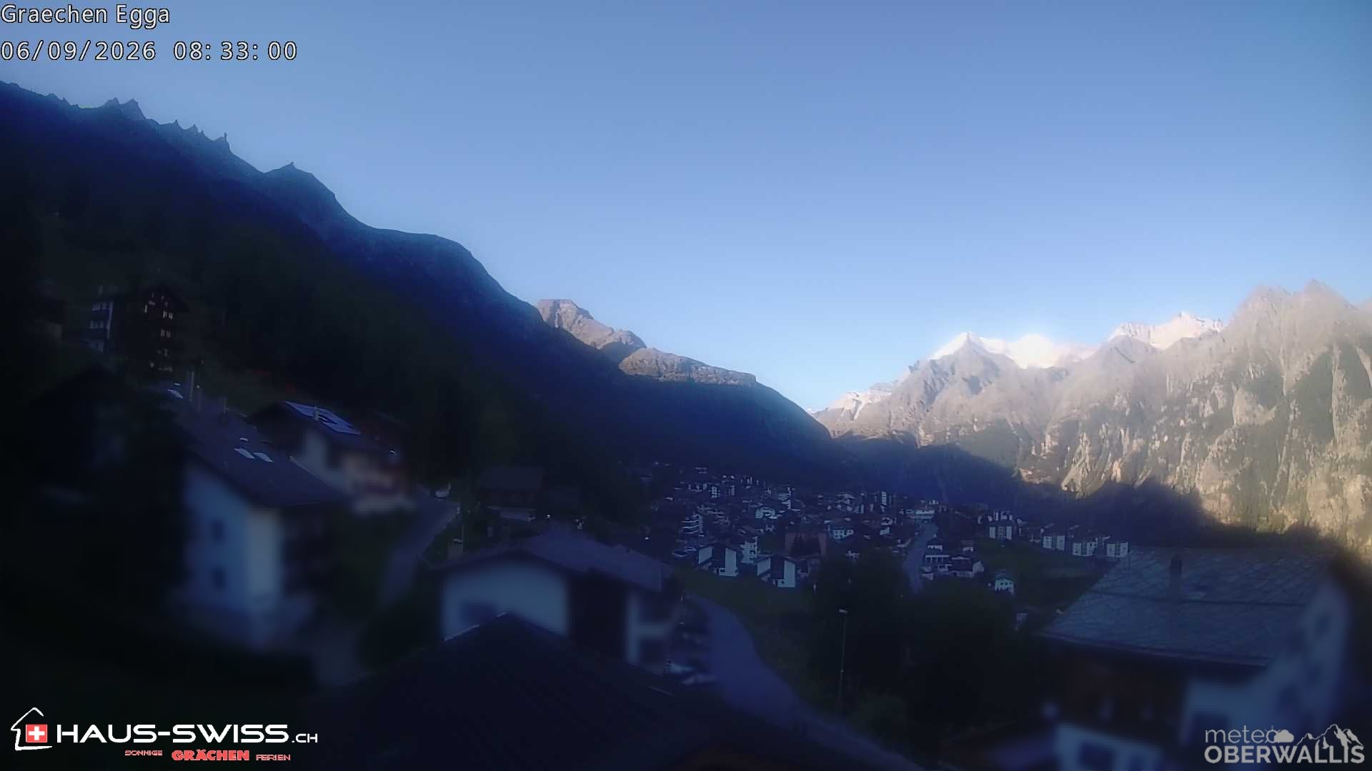 Archived image Webcam Egga - Grächen