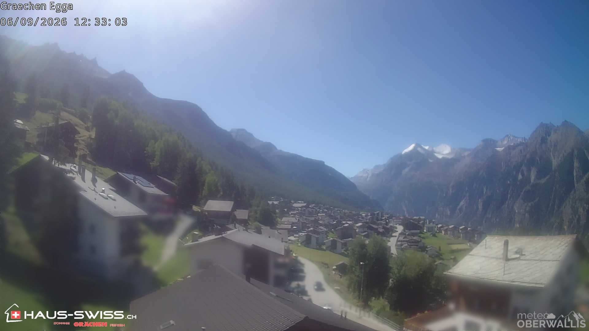 Archived image Webcam Egga - Grächen