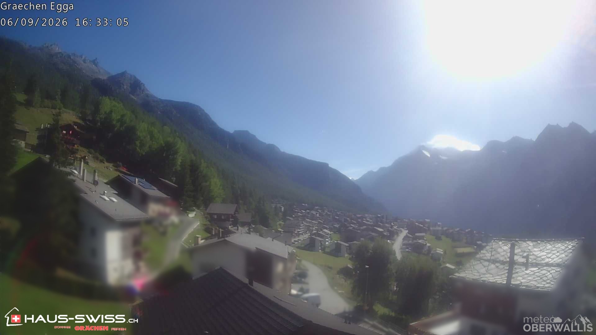 Archived image Webcam Egga - Grächen