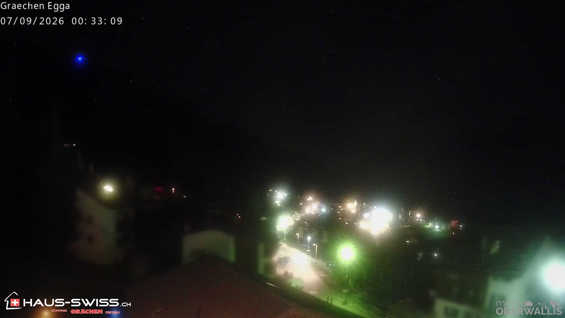 Archiv Foto Webcam Egga - Blick nach Grächen