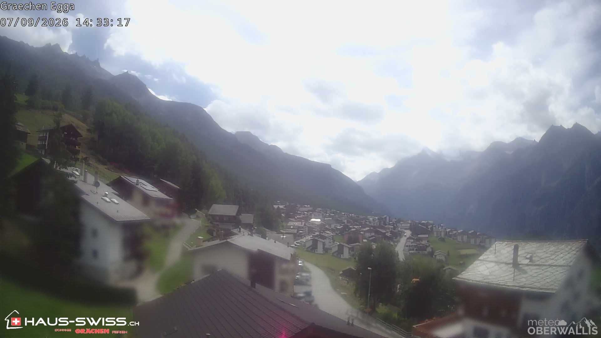 Archived image Webcam Egga - Grächen