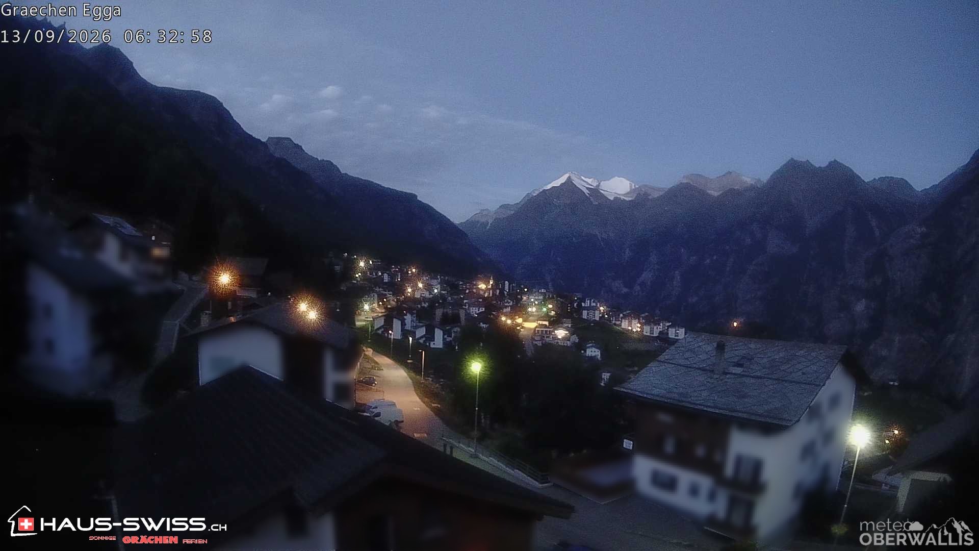 Archived image Webcam Egga - Grächen