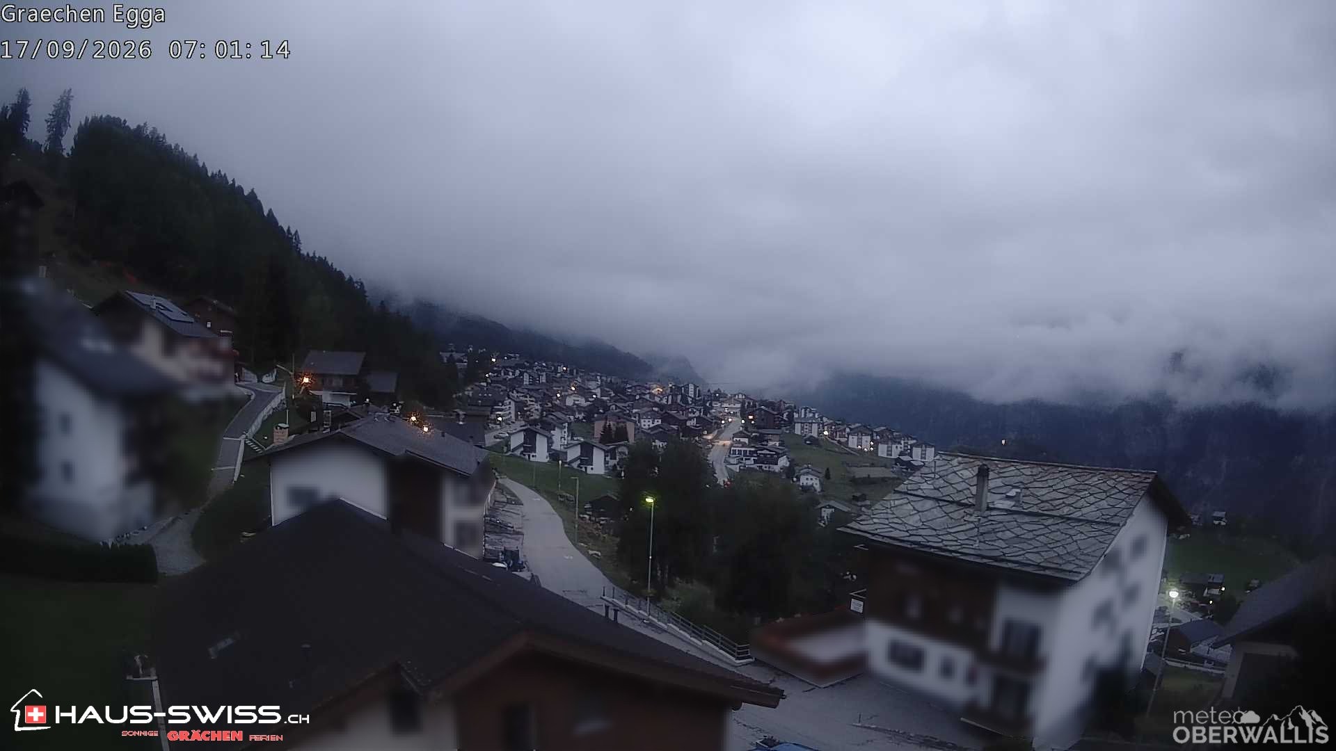 Archived image Webcam Egga - Grächen