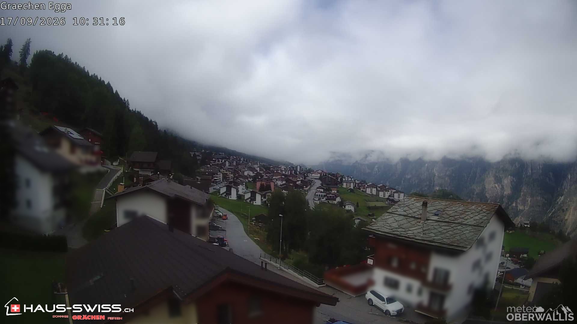 Archived image Webcam Egga - Grächen