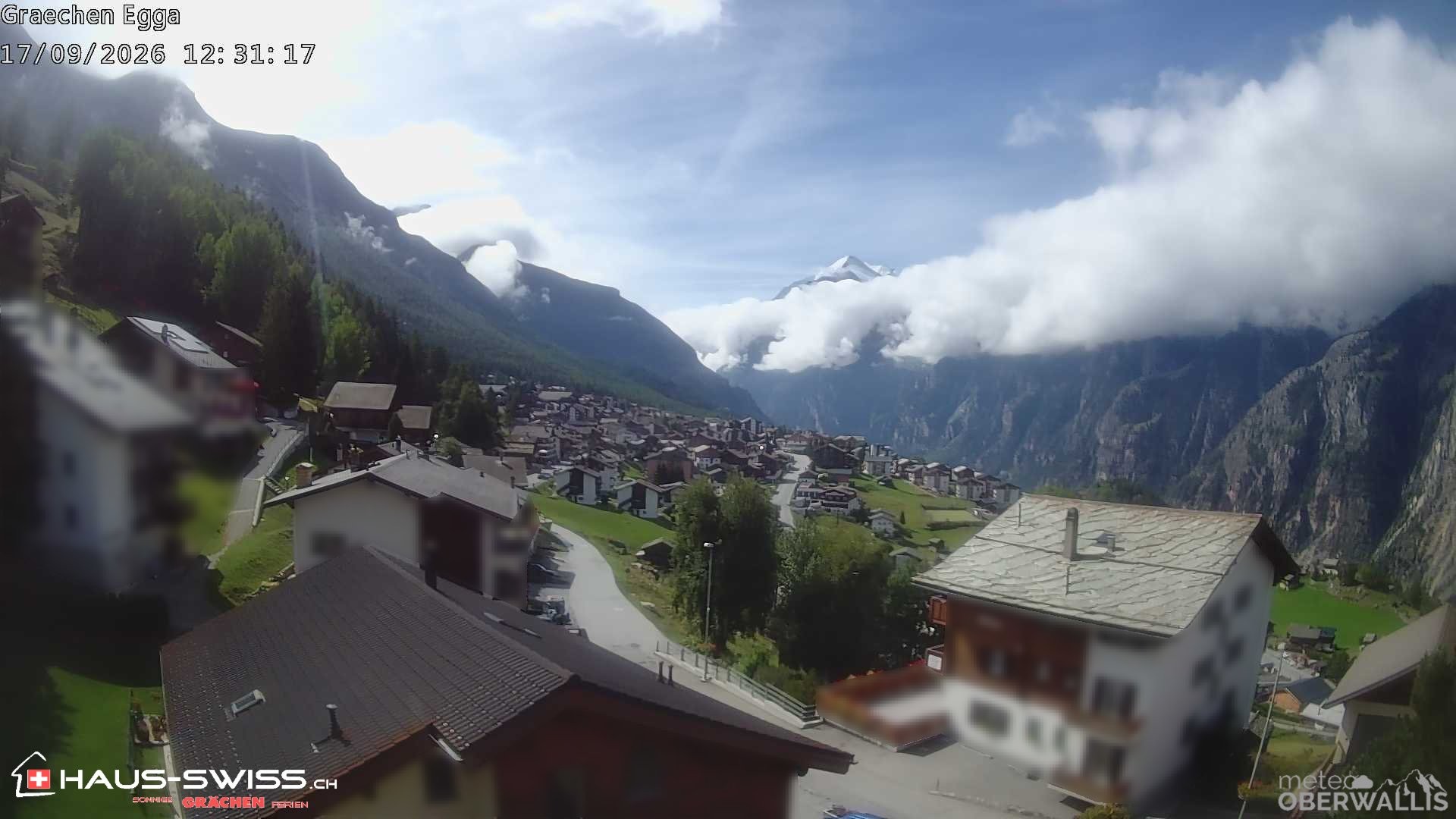 Archived image Webcam Egga - Grächen