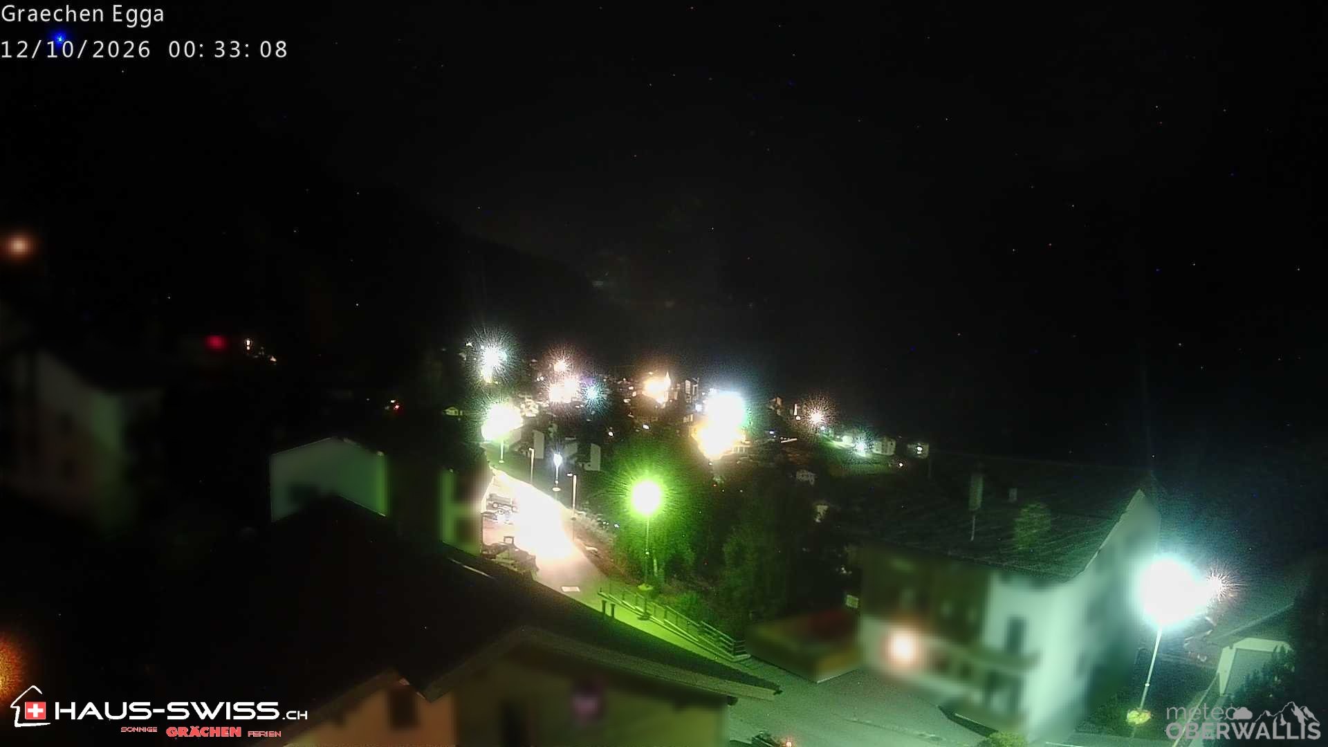 Archiv Foto Webcam Egga - Blick nach Grächen
