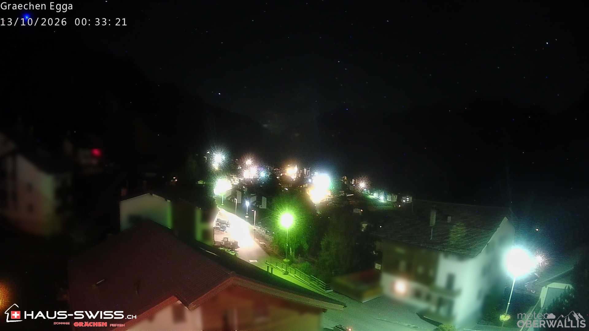 Archiv Foto Webcam Egga - Blick nach Grächen