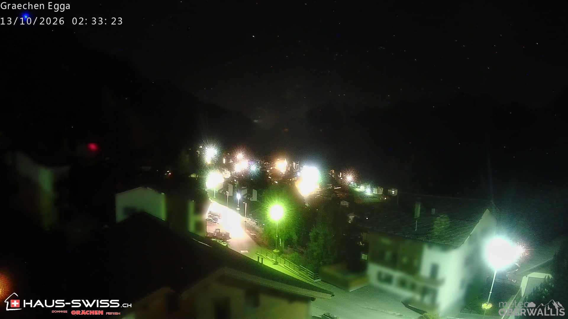 Archiv Foto Webcam Egga - Blick nach Grächen