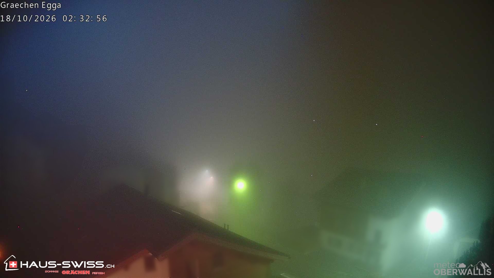 Archiv Foto Webcam Egga - Blick nach Grächen