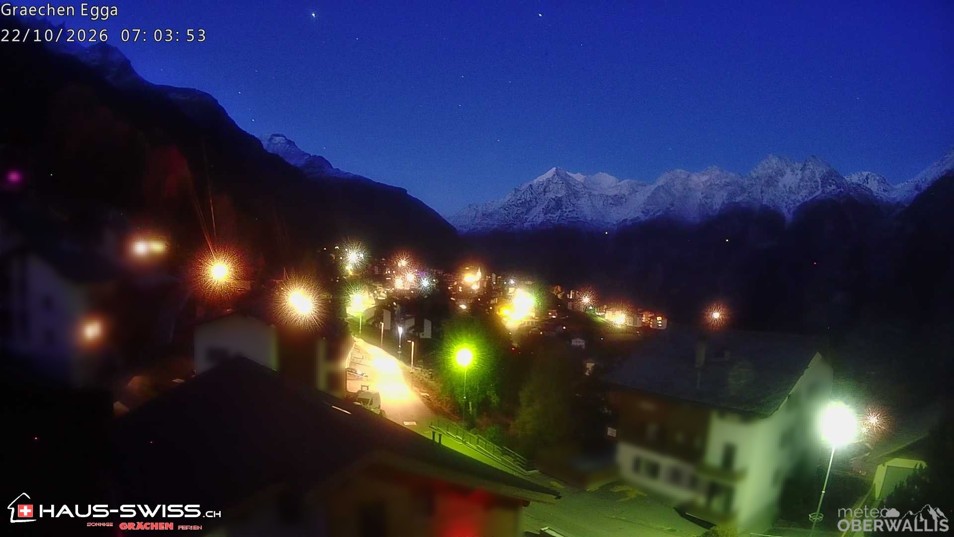 Archived image Webcam Egga - Grächen