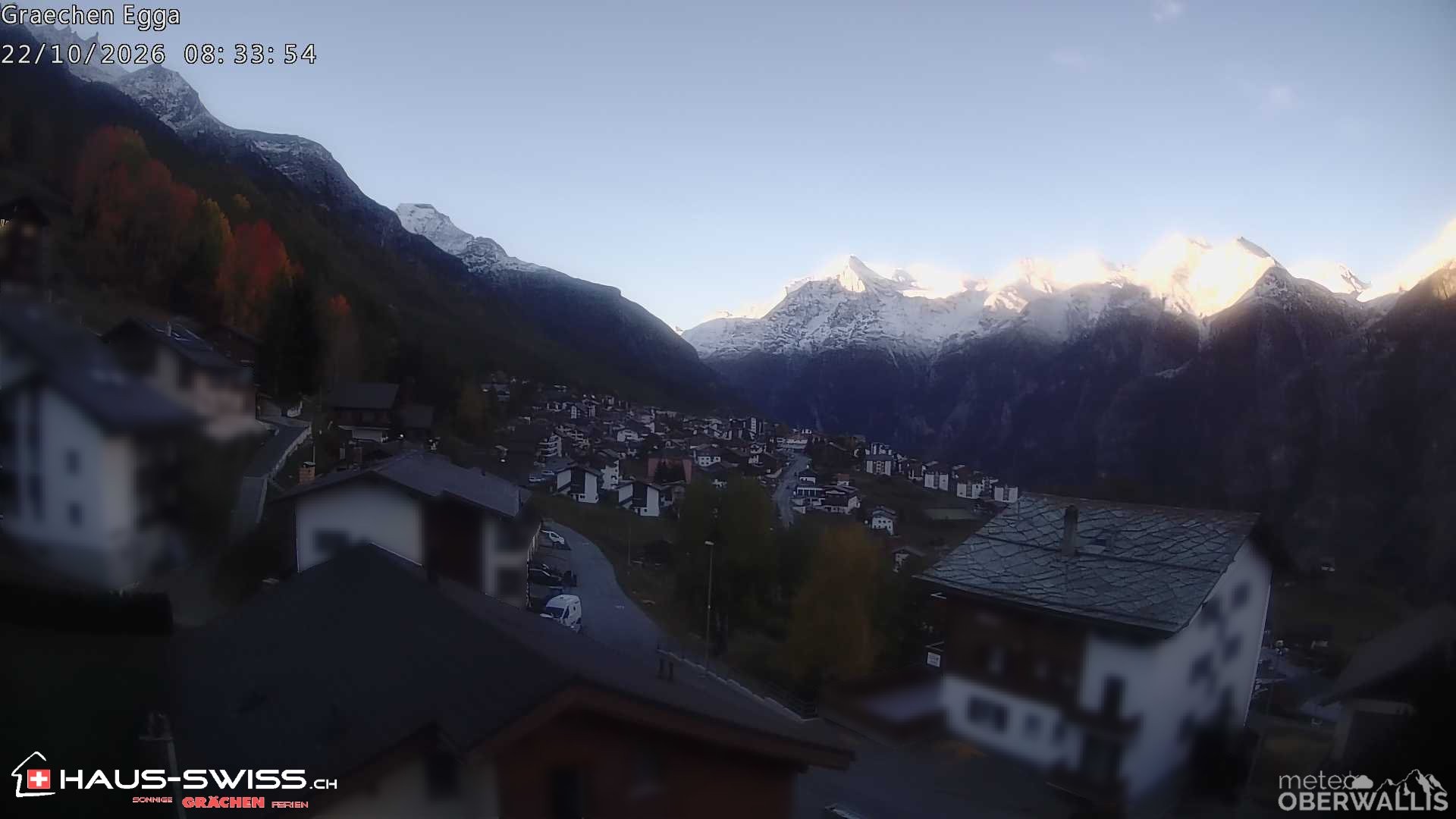 Archived image Webcam Egga - Grächen