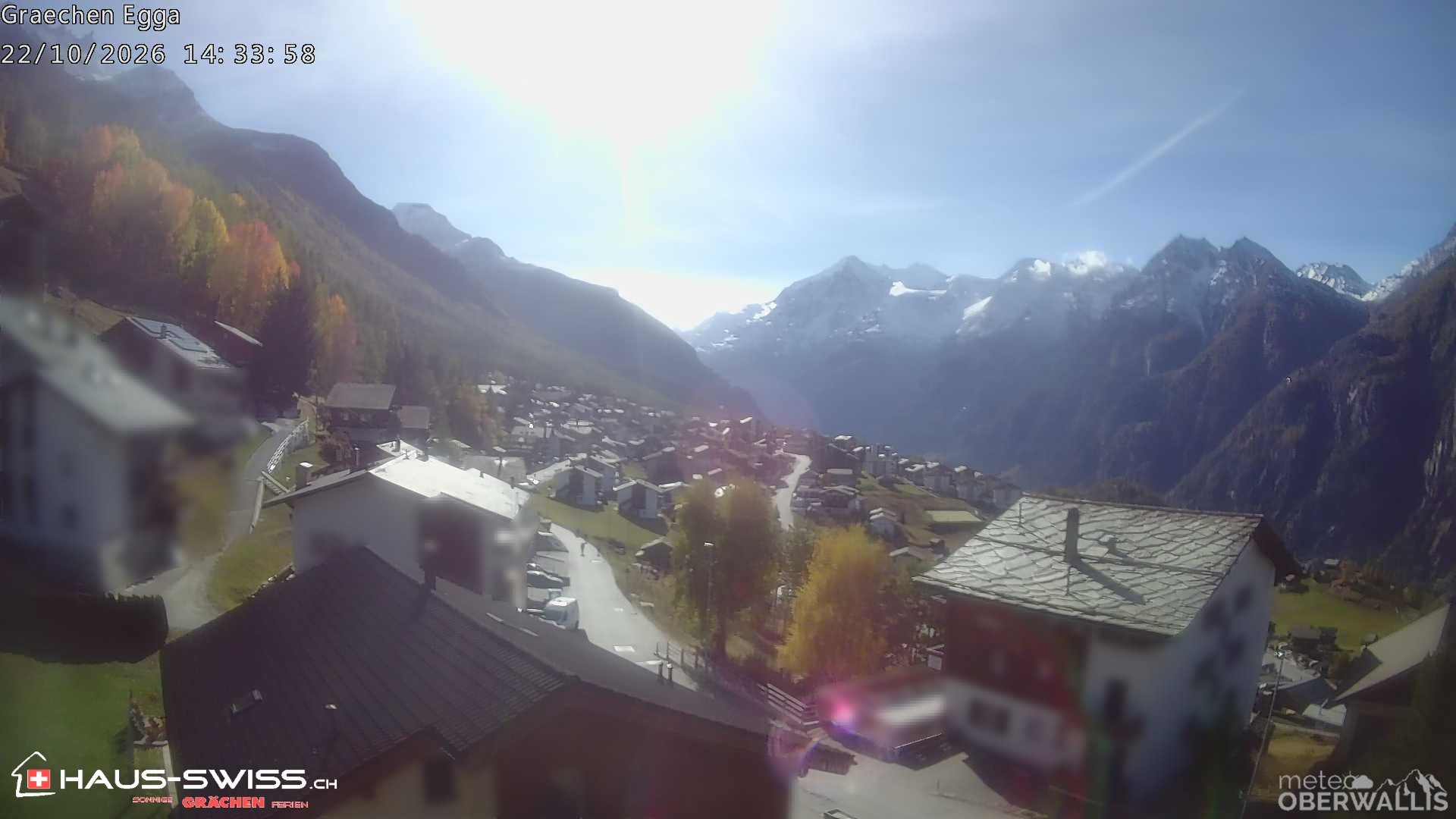 Archived image Webcam Egga - Grächen