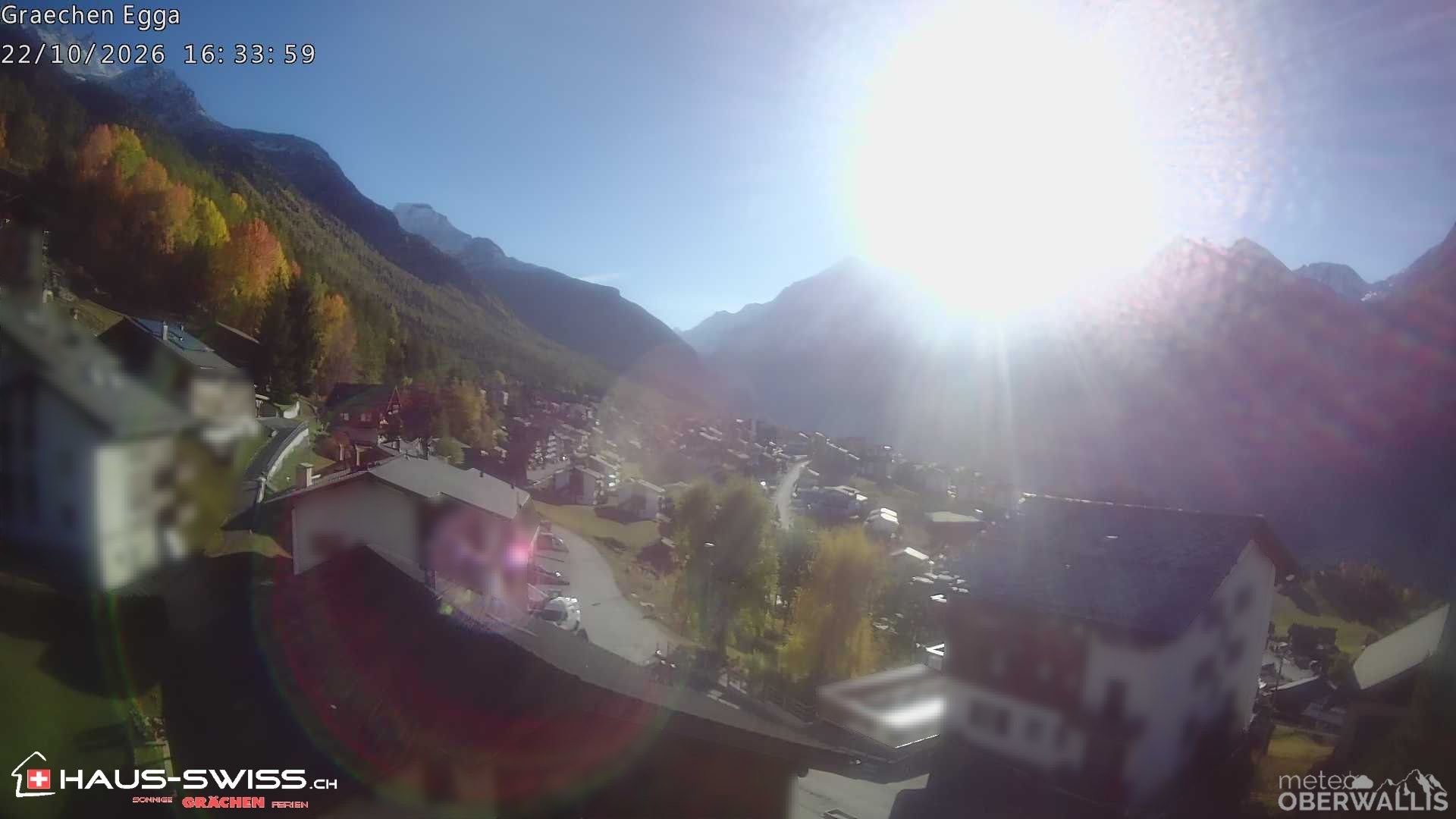 Archived image Webcam Egga - Grächen