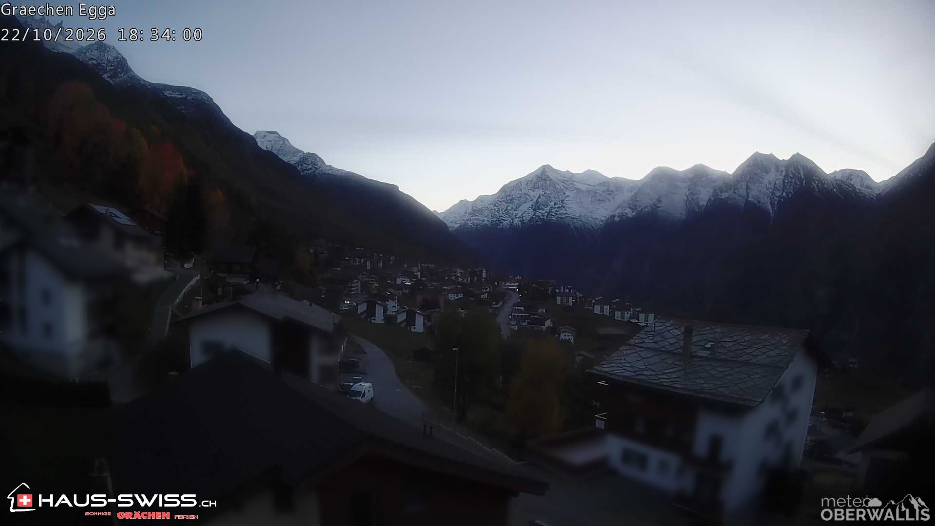 Archived image Webcam Egga - Grächen