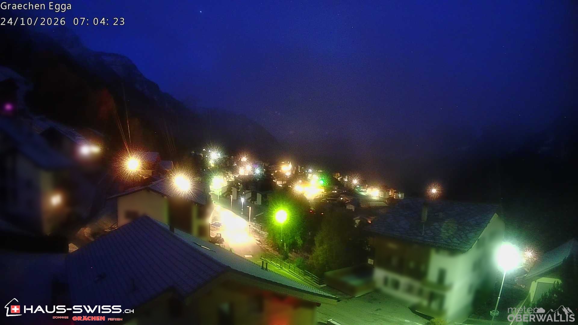 Archived image Webcam Egga - Grächen