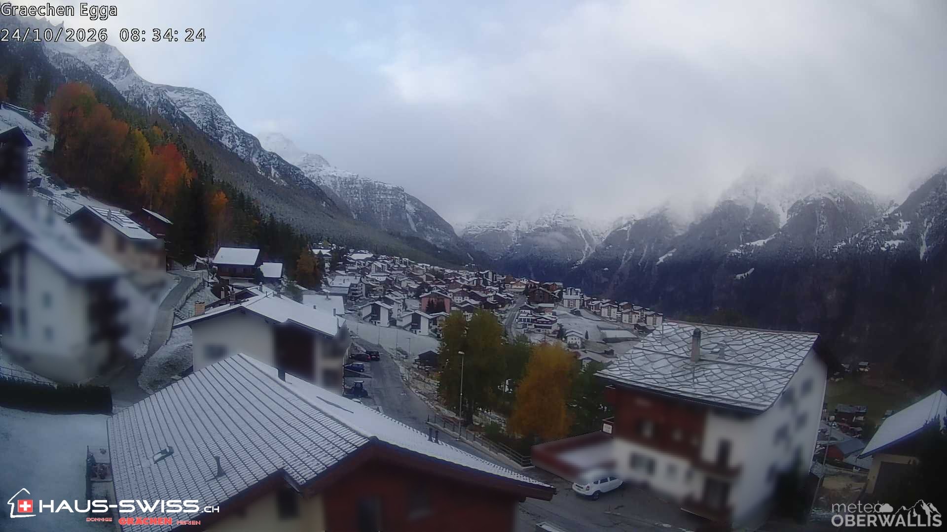Archived image Webcam Egga - Grächen