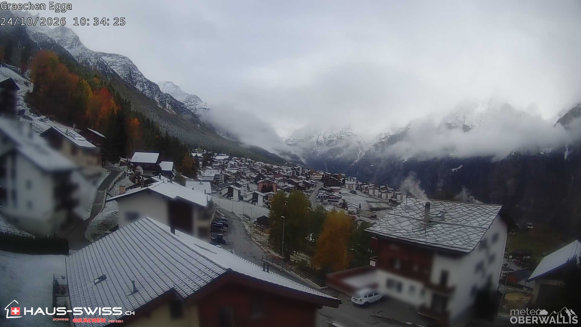 Archived image Webcam Egga - Grächen