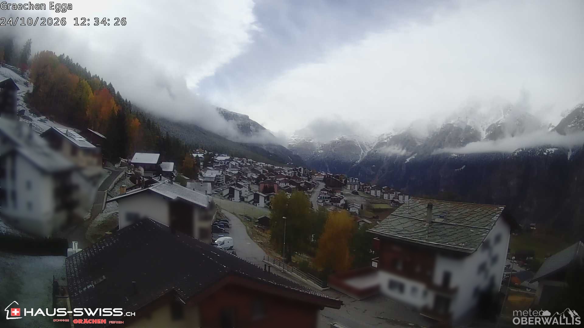 Archived image Webcam Egga - Grächen