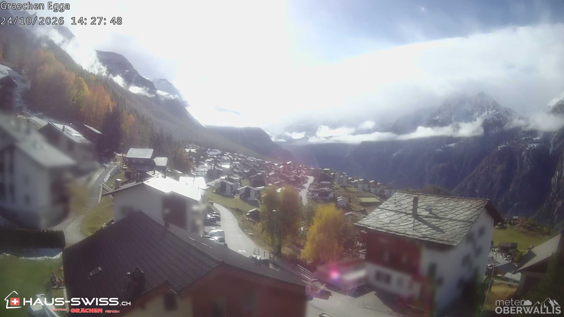 Archived image Webcam Egga - Grächen