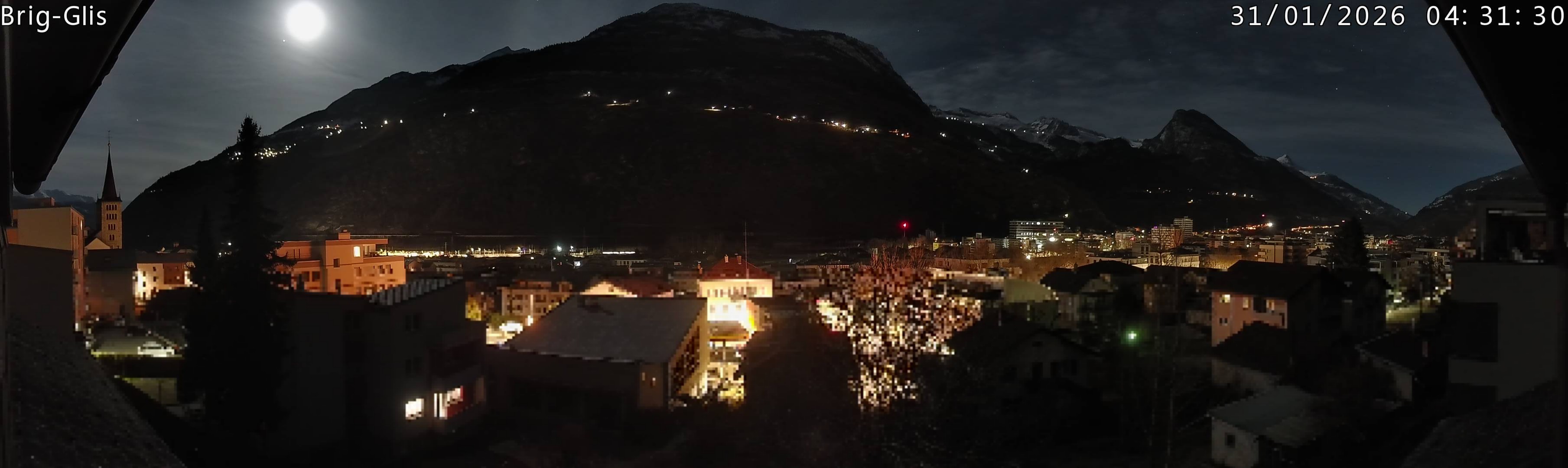 Archiv Foto Webcam Brig-Glis