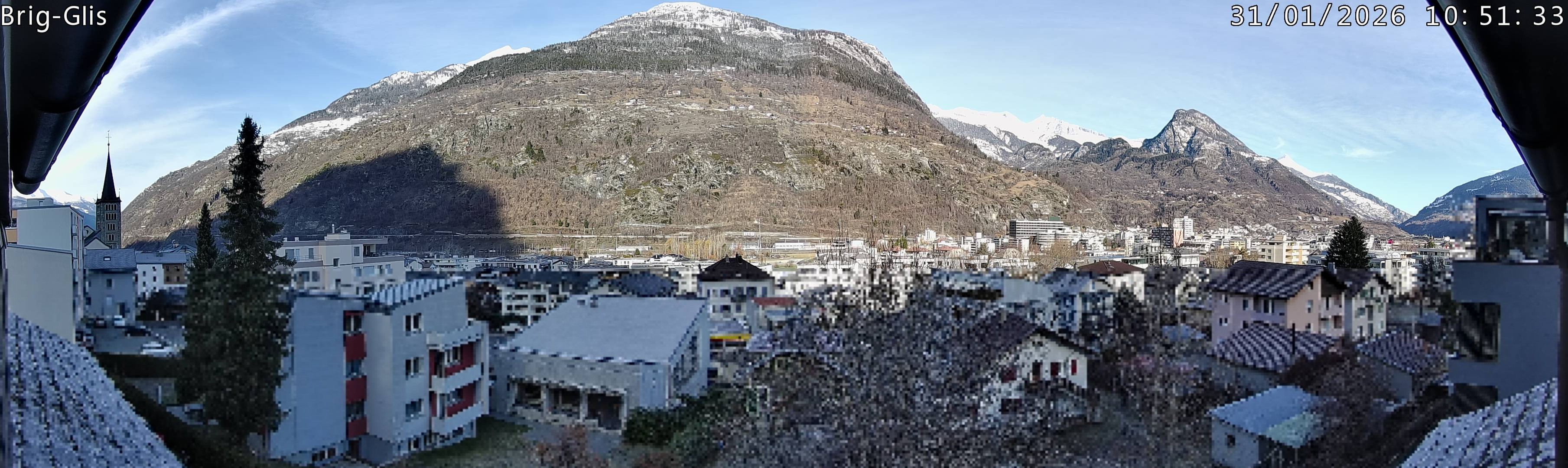 Archiv Foto Webcam Brig-Glis