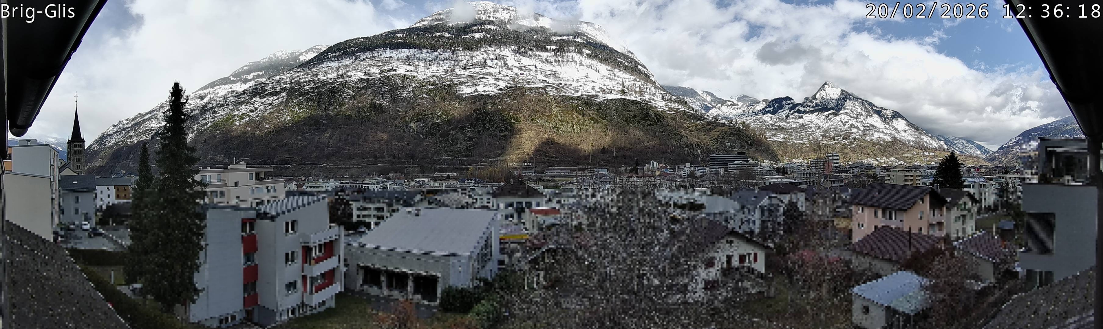 Archiv Foto Webcam Brig-Glis