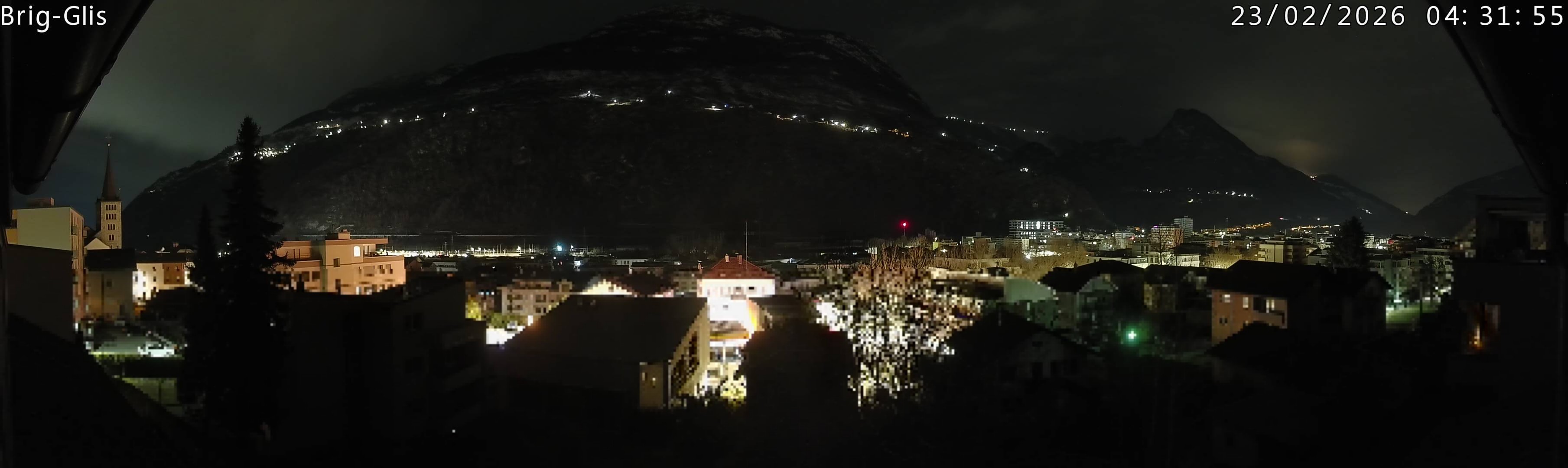 Archiv Foto Webcam Brig-Glis