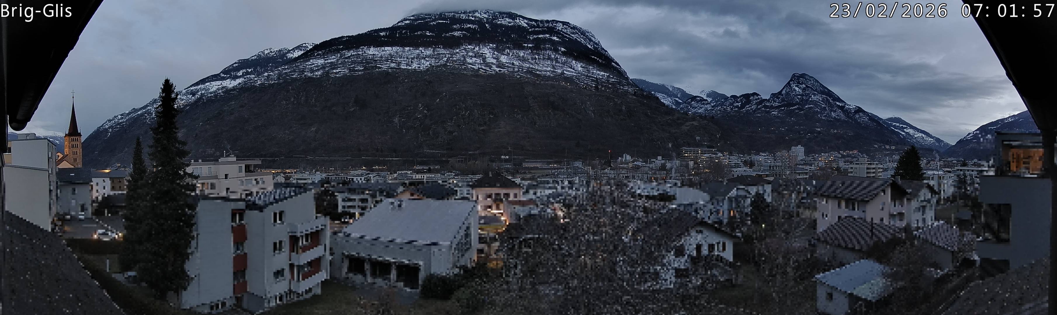 Archiv Foto Webcam Brig-Glis