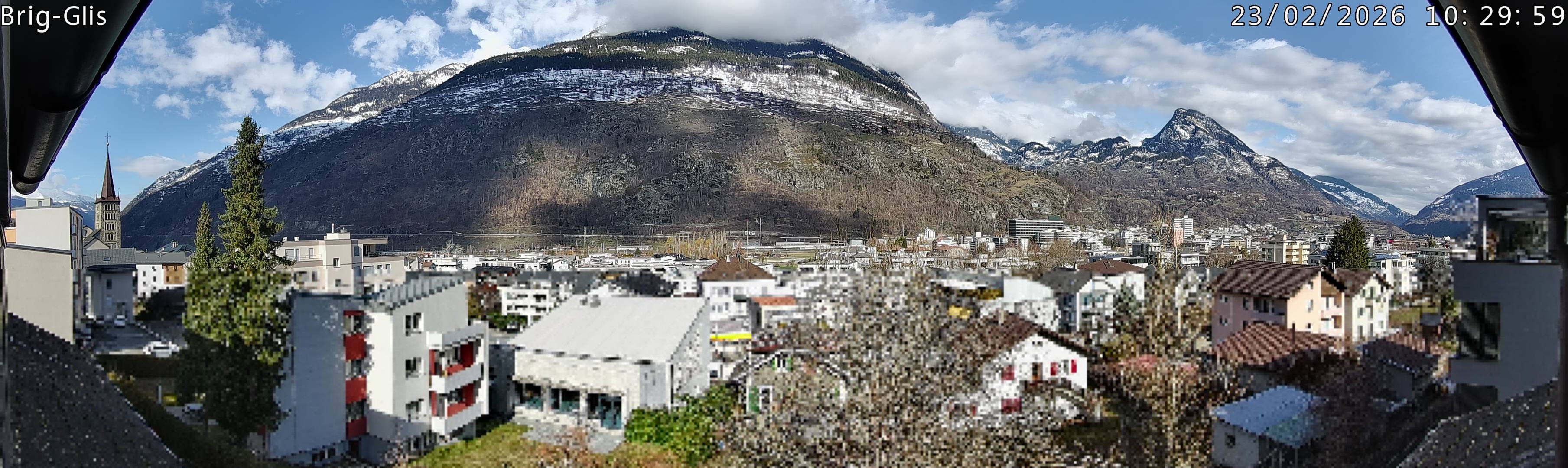 Archiv Foto Webcam Brig-Glis