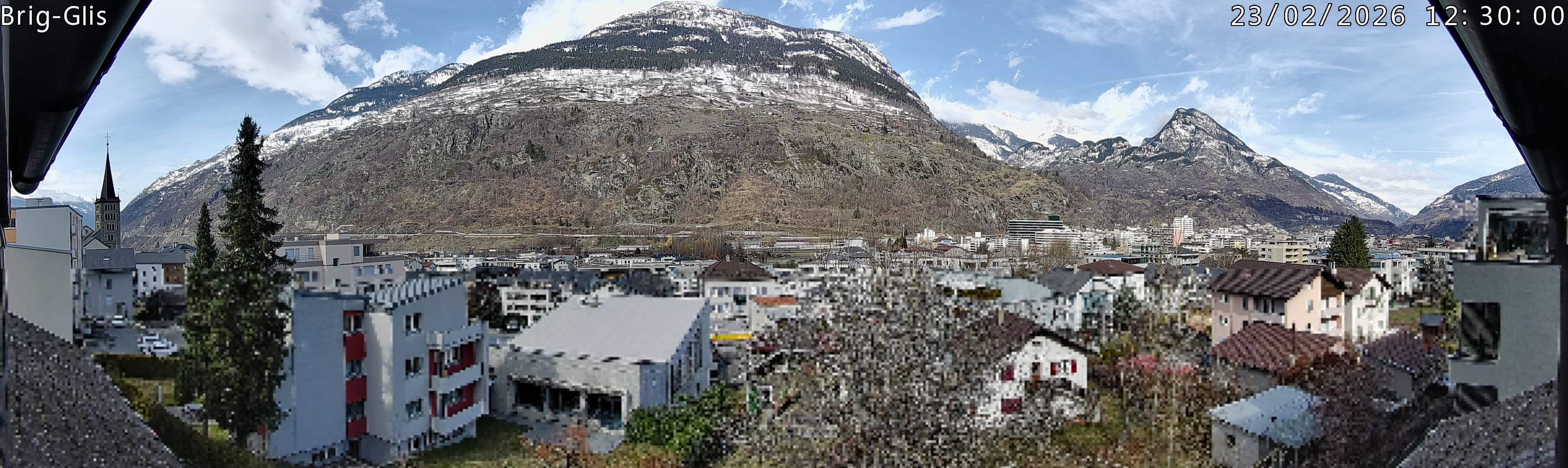 Archiv Foto Webcam Brig-Glis