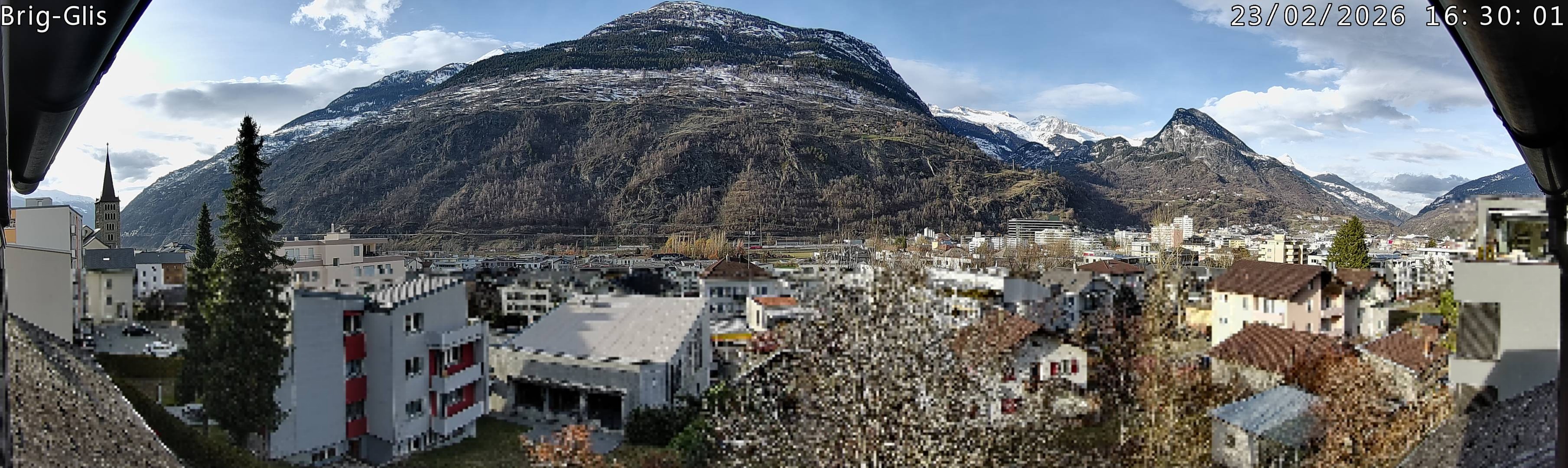 Archiv Foto Webcam Brig-Glis