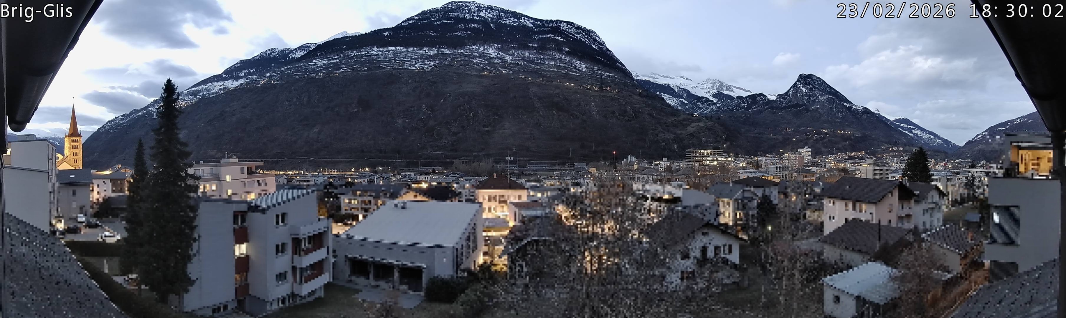 Archiv Foto Webcam Brig-Glis
