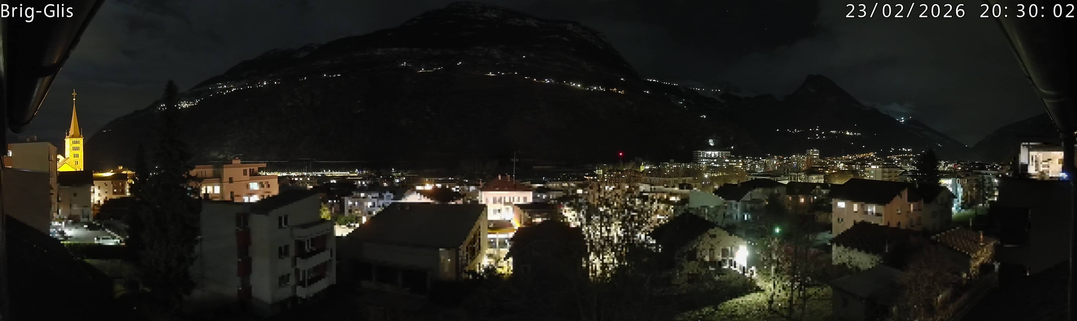 Archiv Foto Webcam Brig-Glis