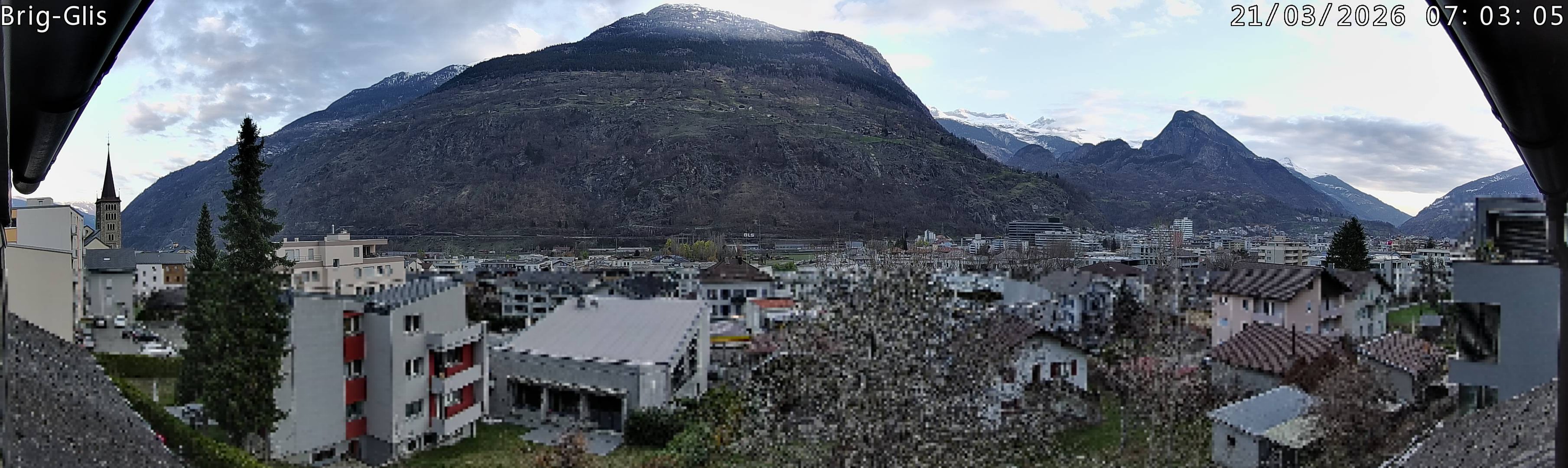 Archiv Foto Webcam Brig-Glis