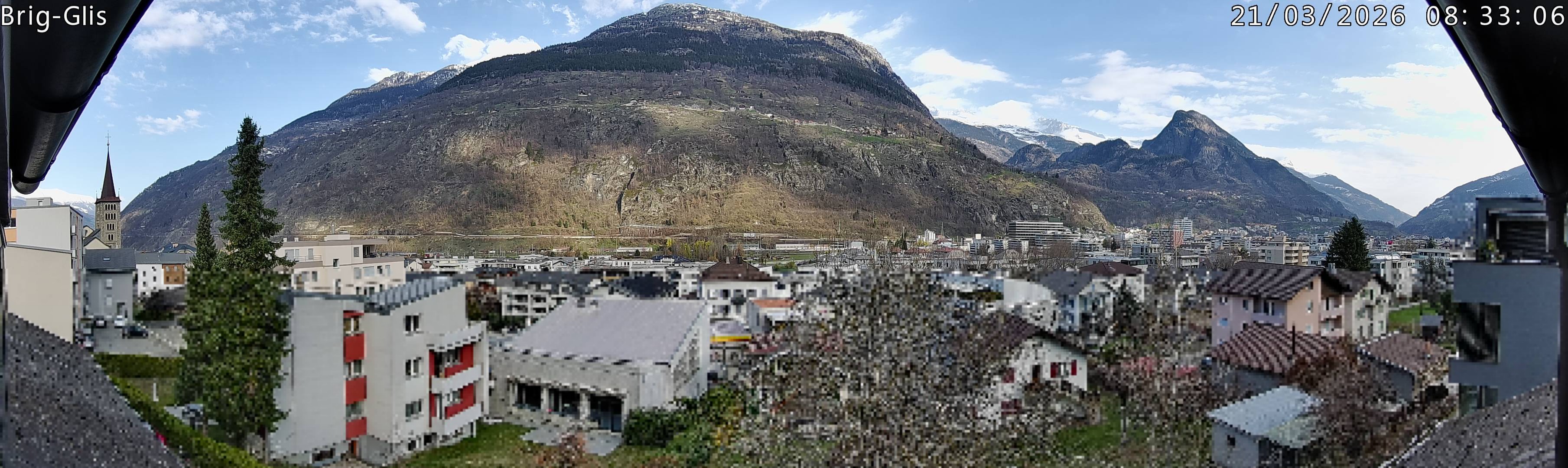 Archiv Foto Webcam Brig-Glis