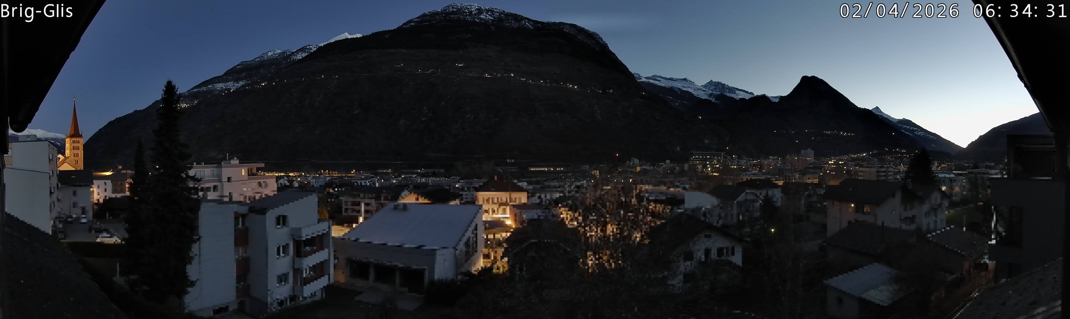Archiv Foto Webcam Brig-Glis