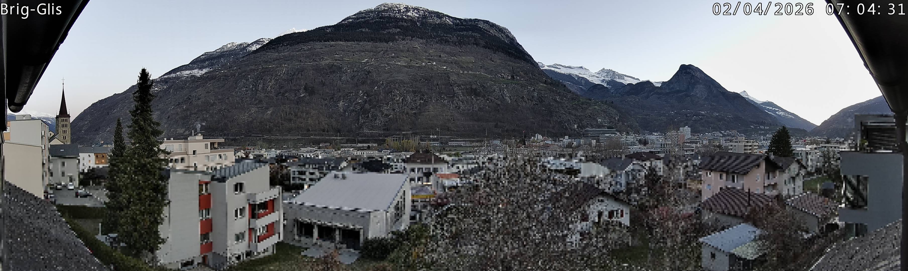 Archiv Foto Webcam Brig-Glis
