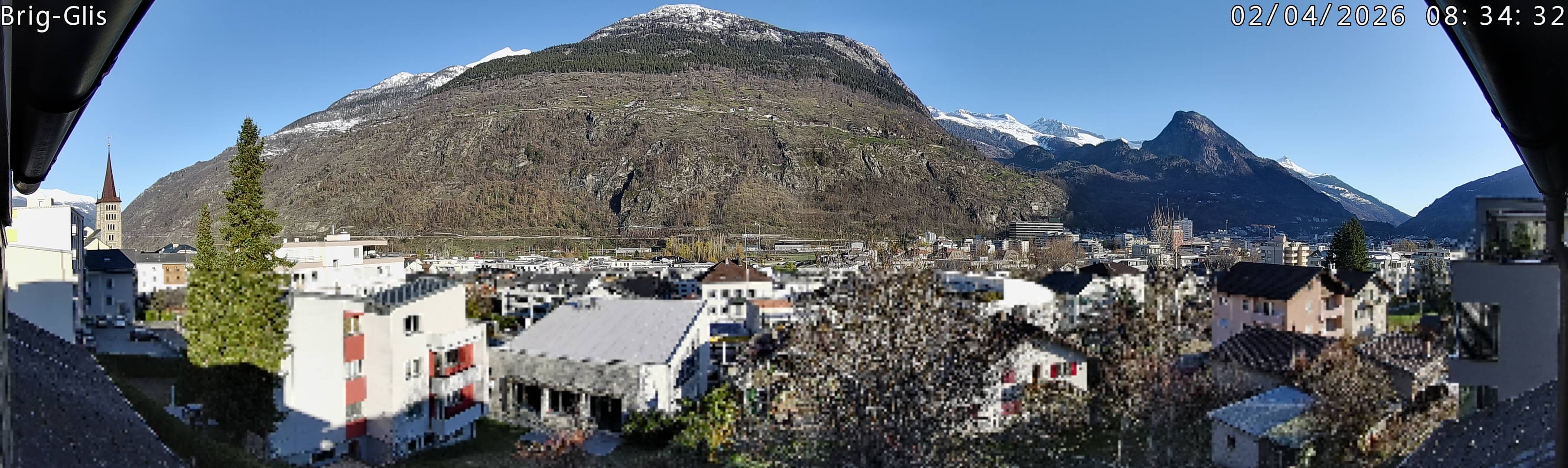 Archiv Foto Webcam Brig-Glis