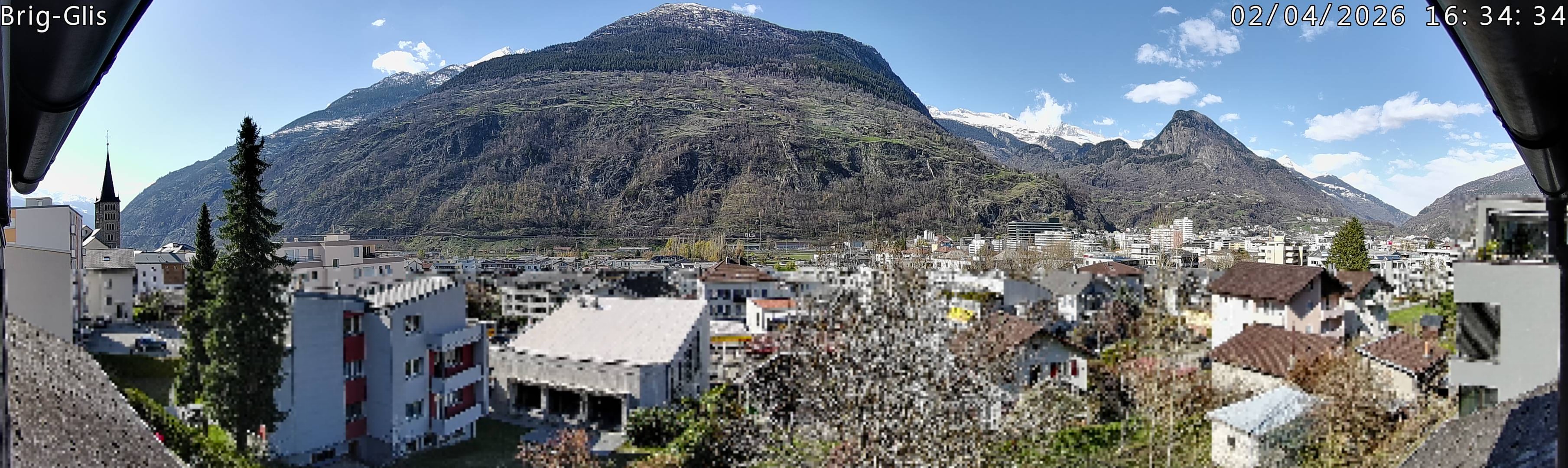 Archiv Foto Webcam Brig-Glis