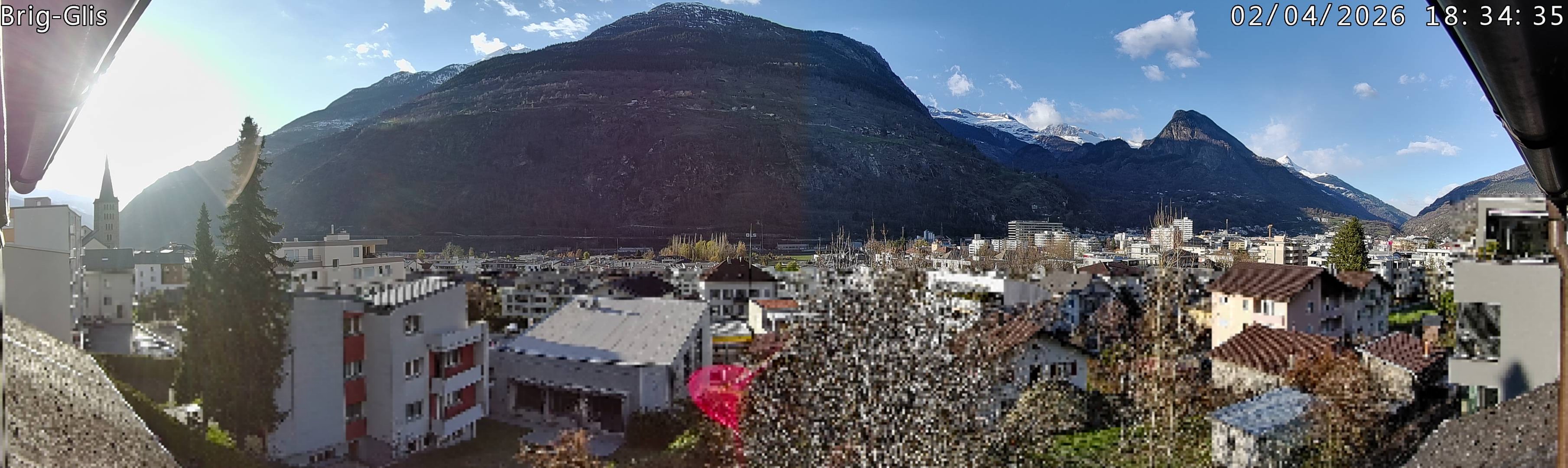 Archiv Foto Webcam Brig-Glis