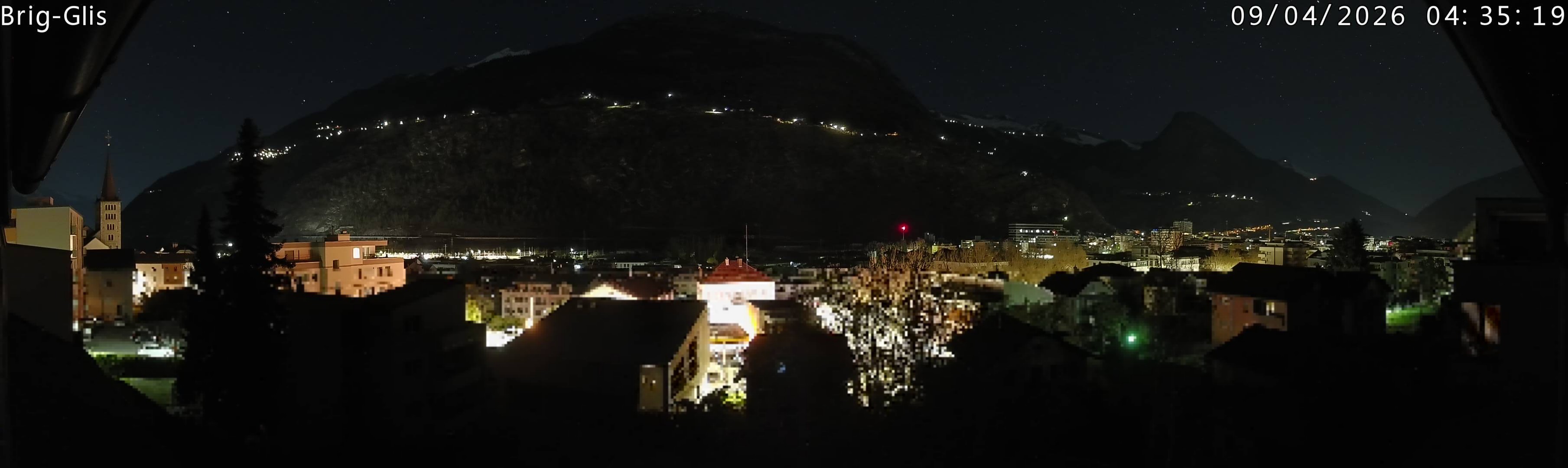 Archiv Foto Webcam Brig-Glis
