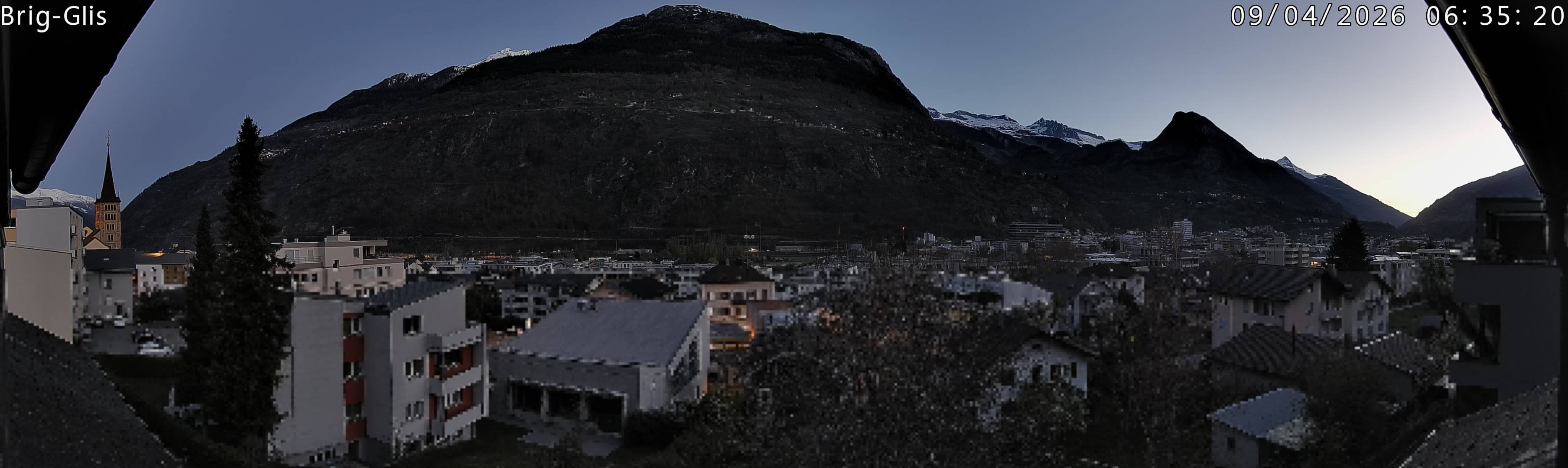 Archiv Foto Webcam Brig-Glis