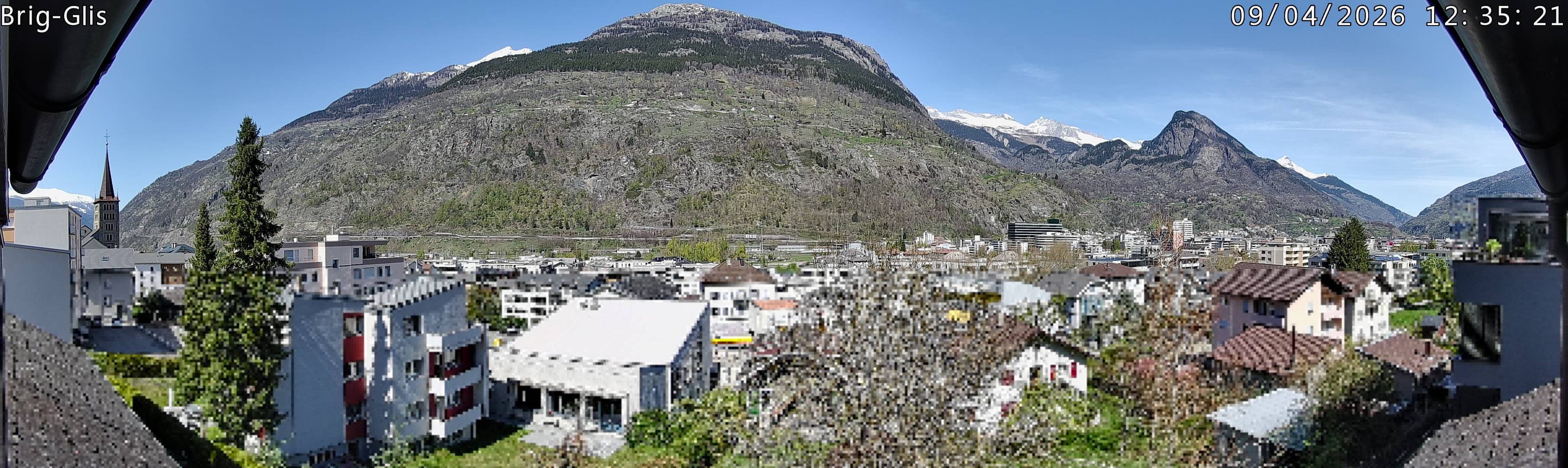 Archiv Foto Webcam Brig-Glis