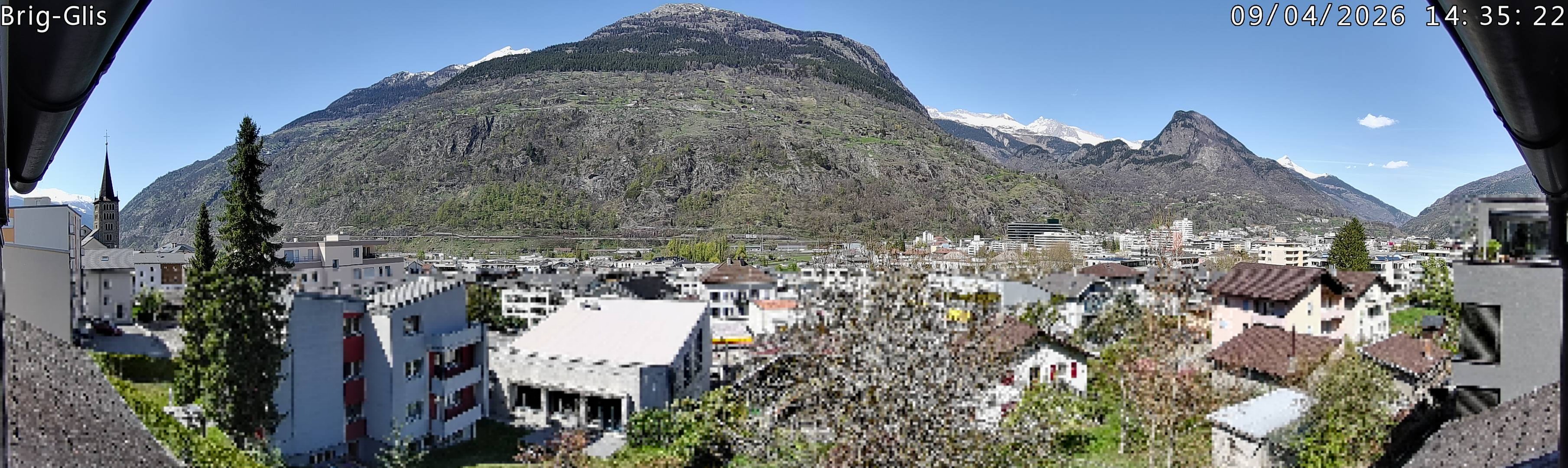 Archiv Foto Webcam Brig-Glis