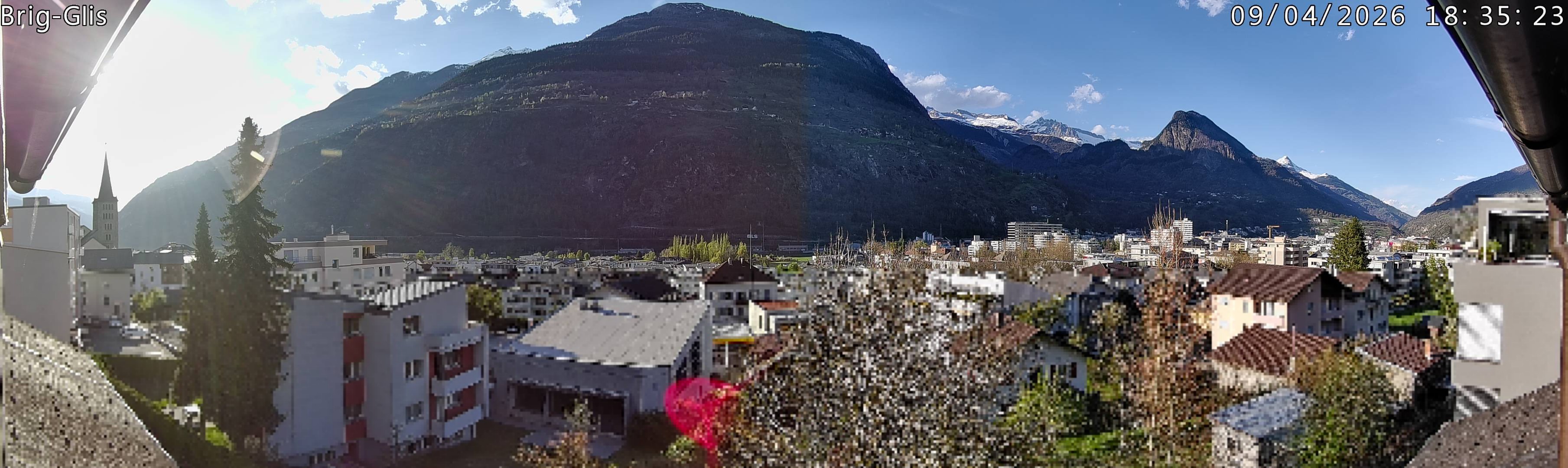 Archiv Foto Webcam Brig-Glis